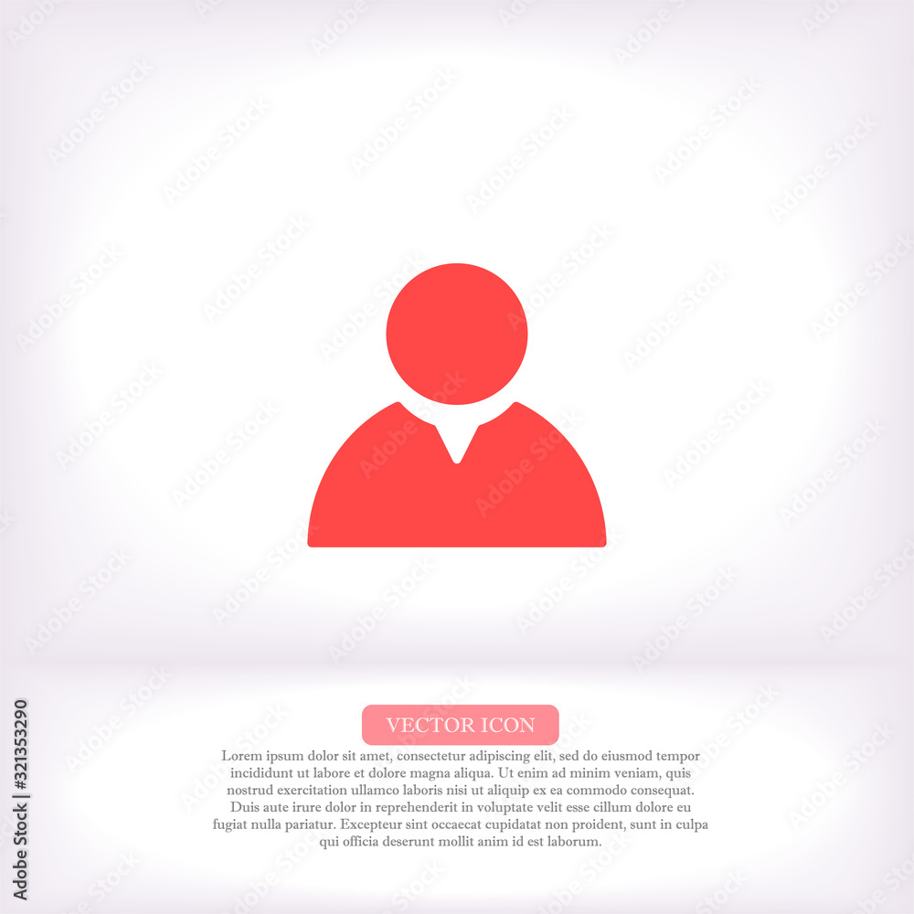 Human icon , lorem ipsum Flat design 10 eps Human icon , lorem ipsum Flat design 10 eps