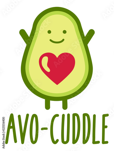 Avocado avo cuddle