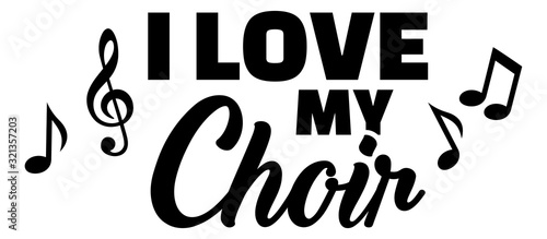 I love my choir music icon