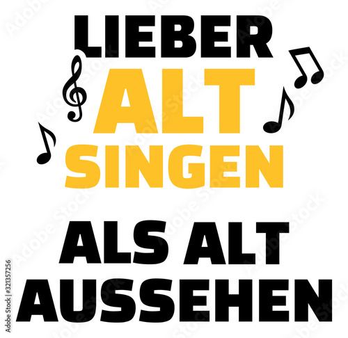 Choir alto voice german