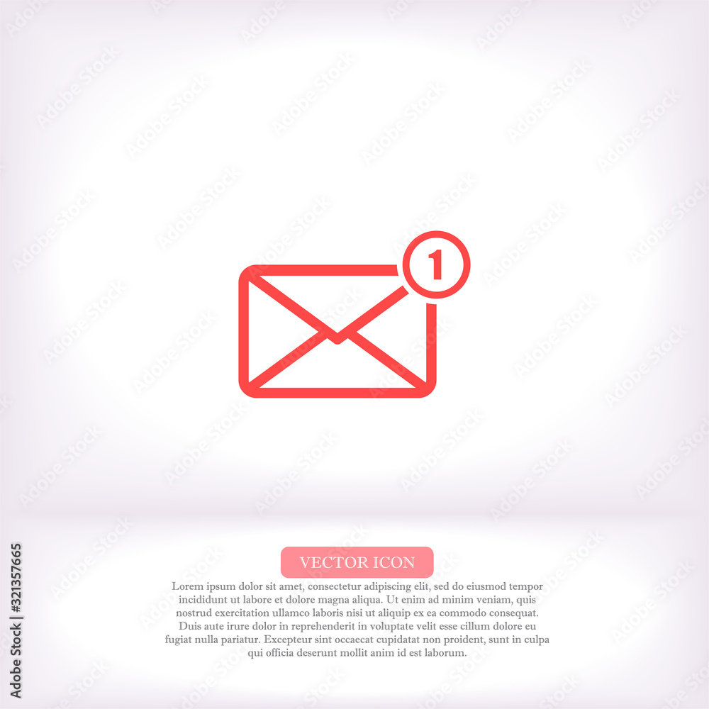 Sms vector icon , lorem ipsum Flat design Sms vector icon , lorem ipsum Flat design