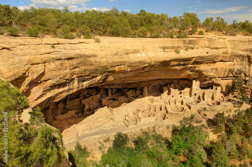 Mesa Verde National Park  - UNESCO World Heritage Site located in Montezuma County, Colorado.