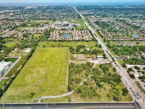 Aerial of South Florida Land