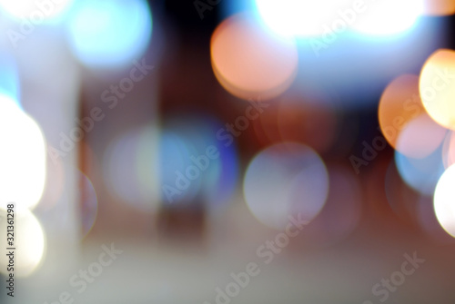  pastel blurry street lights bokeh background