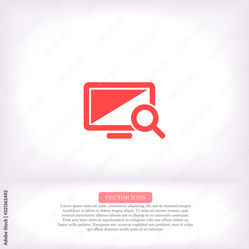 Chart vector icon , lorem ipsum Flat design Chart vector icon , lorem ipsum Flat design