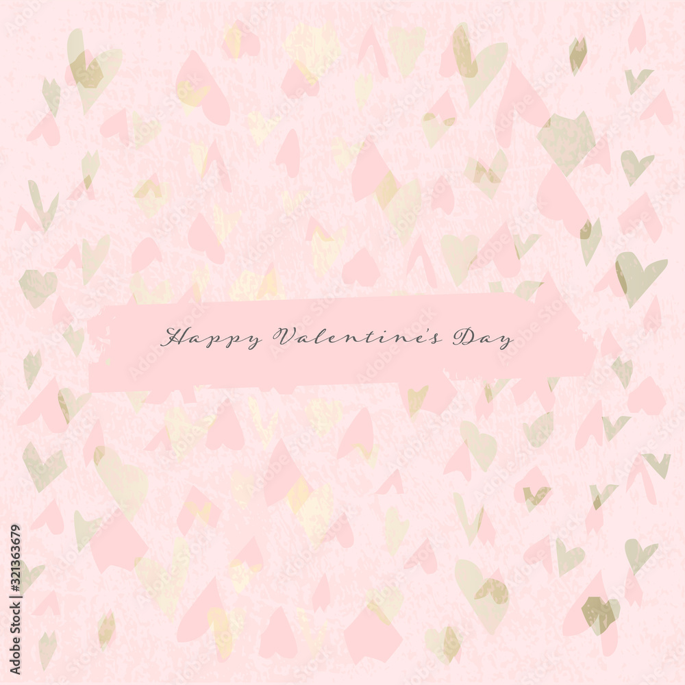 Valentines day hearts banner template for social media design Valentines day hearts banner template for social media design