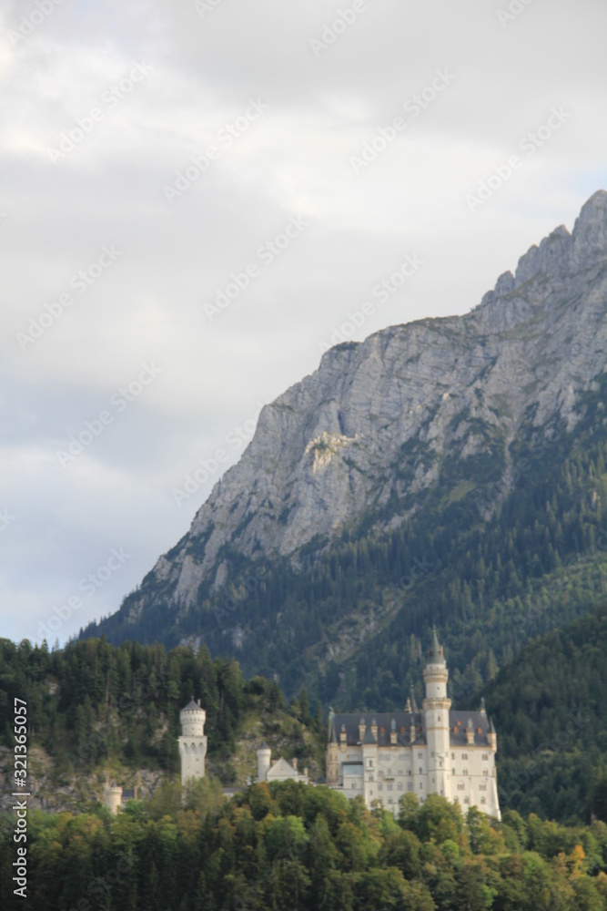 castle in mountains