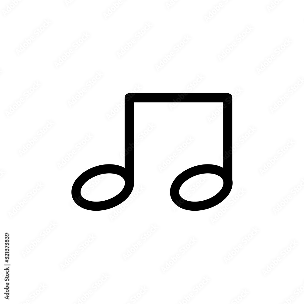 Vector music icon design