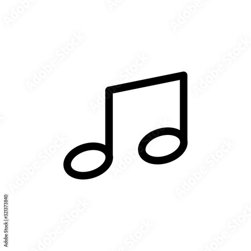 Vector music icon design