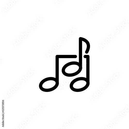 Vector music icon design