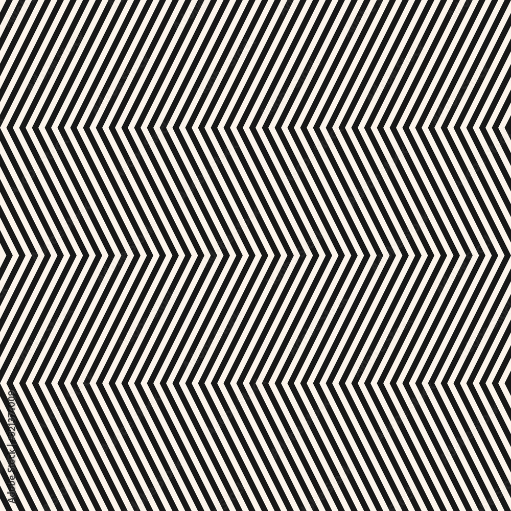 Chevron seamless pattern. Vector texture with thin vertical zigzag lines, stripes. Black and white abstract geometric background. Simple modern minimal ornament. Repeat design for decoration, fabric Chevron seamless pattern. Vector texture with thin vertical zigzag lines, stripes. Black and white abstract geometric background. Simple modern minimal ornament. Repeat design for decoration, fabric