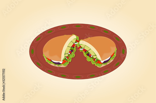 Torta Mexicana