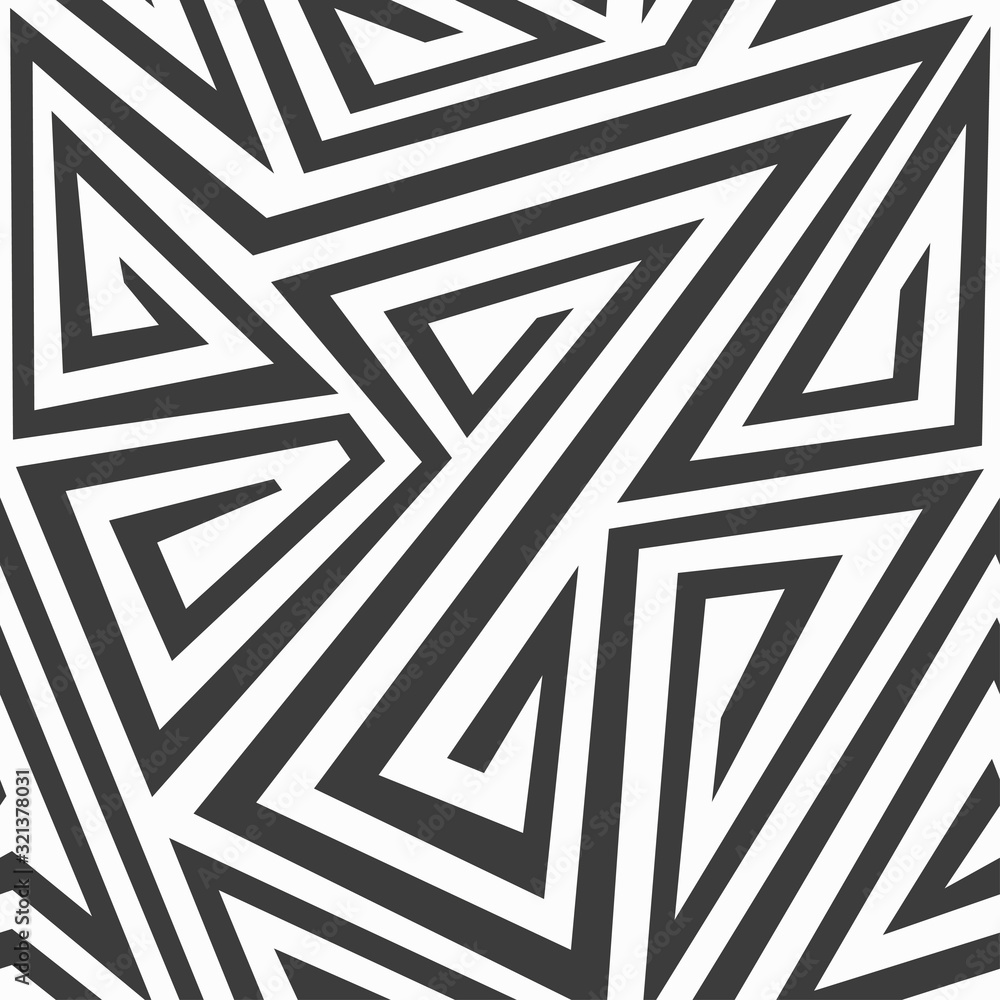 Fototapeta premium monochrome tribal seamless texture