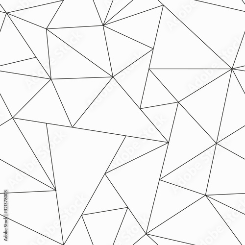 monochrome triangle seamless pattern