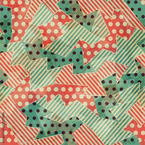 vintage cloth geometric seamless texture