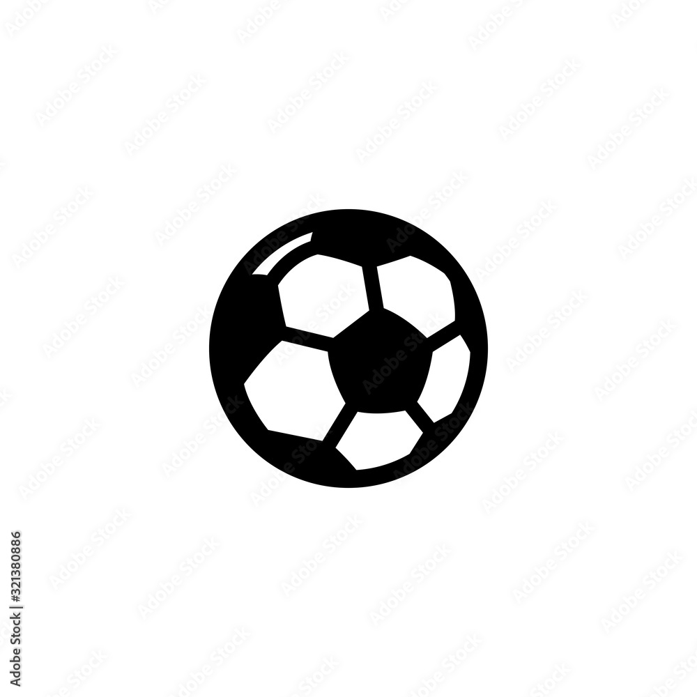 Obraz premium Vector soccer icon design
