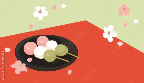 花見だんご