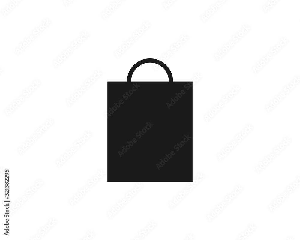 Bag Shop Icon Design Vector Bag Shop Icon Design Vector