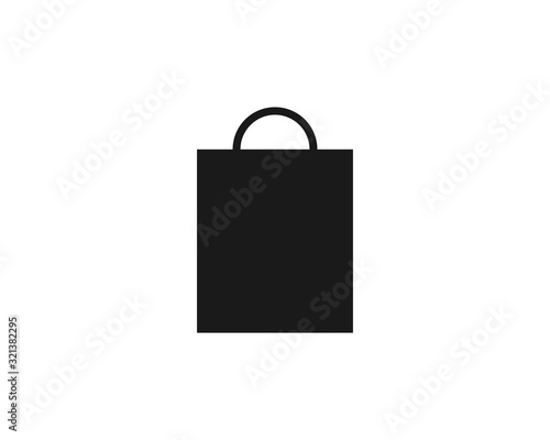 Bag Shop Icon Design Vector