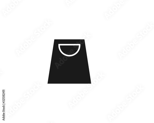 Bag Shop Icon Design Vector