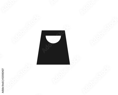 Bag Shop Icon Design Vector
