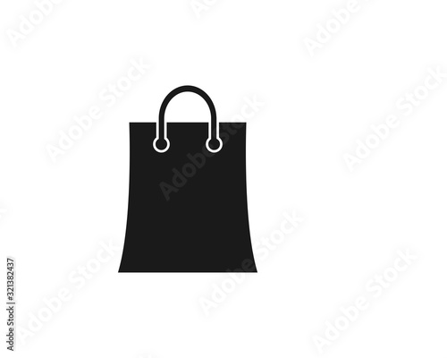 Bag Shop Icon Design Vector