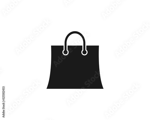 Bag Shop Icon Design Vector