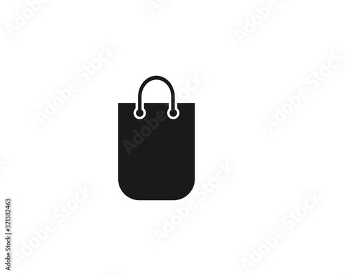 Bag Shop Icon Design Vector