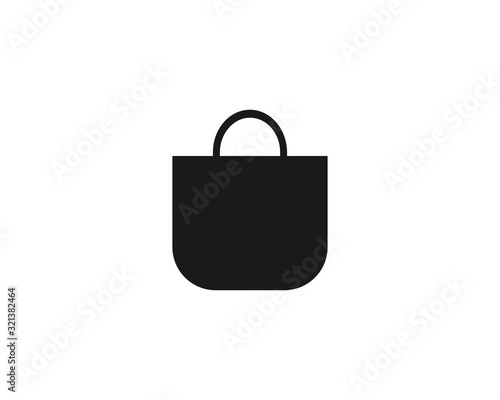 Bag Shop Icon Design Vector