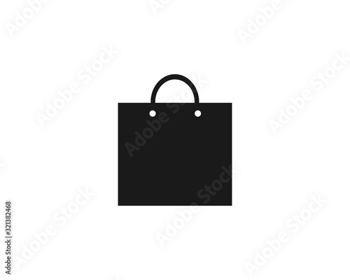 Bag Shop Icon Design Vector