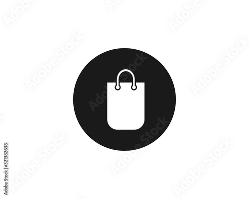 Bag Shop Icon Design Vector