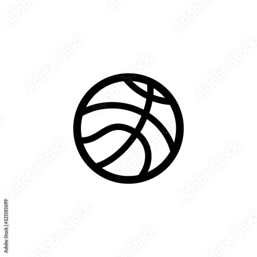 Vector basket ball icon