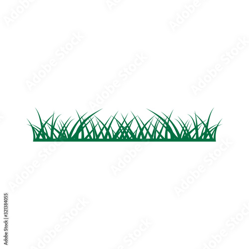 Grass ilustration logo