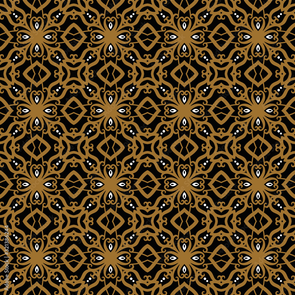 Abstract geometric seamless pattern