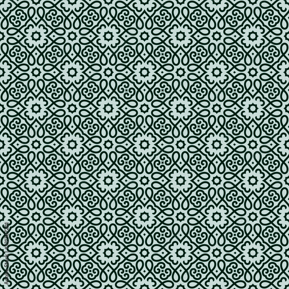 Abstract geometric seamless pattern