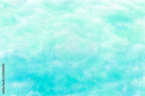 Abstract water color background looks like a sea. © javu