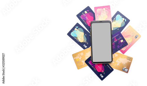 Credit cards with mobile ph...