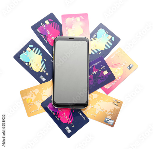 Credit cards with mobile ph...
