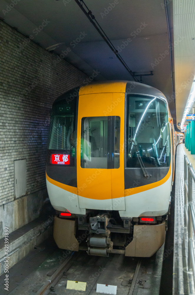 Subway trains in Tokyo are part of a modern and extensive subway system 