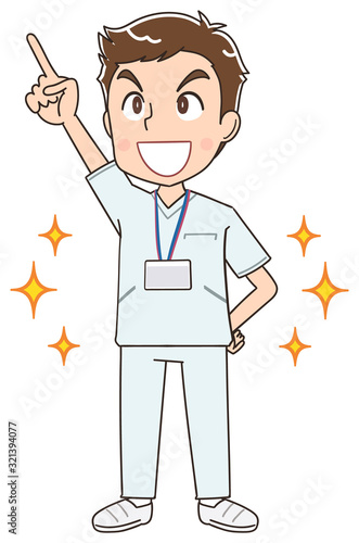 看護師 男 ナース マンガ イラスト Stock Vector Adobe Stock 看護師 男 ナース マンガ イラスト Stock Vector Adobe Stock