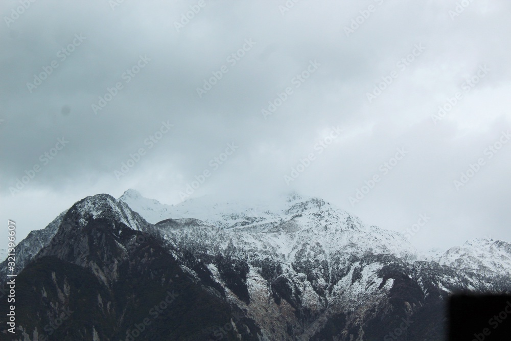 mountains in winter mountains in winter