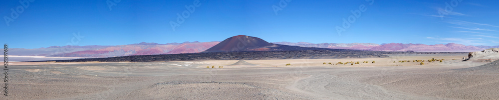 Volcano Caraci Pampa at the Puna de Atacama, Argentina