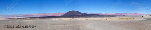 Volcano Caraci Pampa at the Puna de Atacama, Argentina