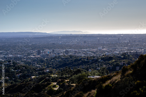 view of California city on top Montana © ronzie