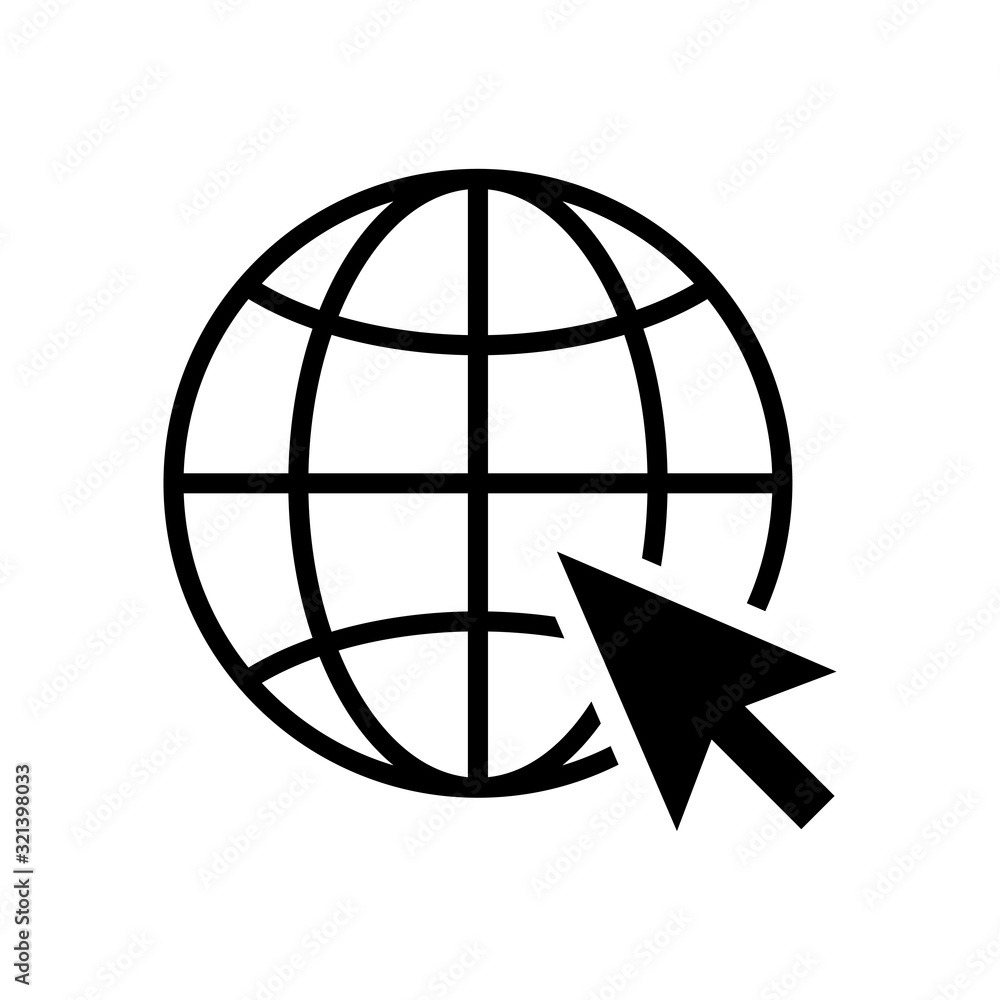 globe icon design vector logo template EPS 10 globe icon design vector logo template EPS 10