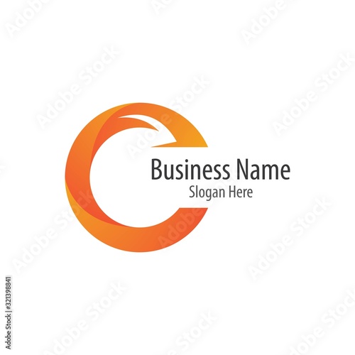 C letter logo vector icon
