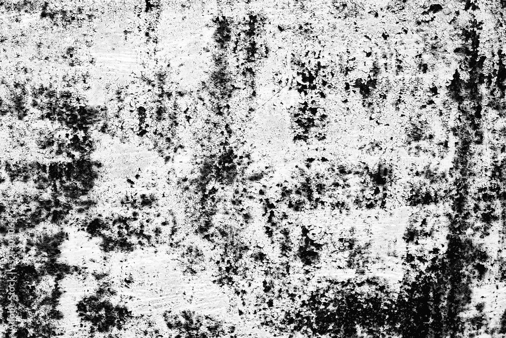 Fototapeta premium Texture of a metal wall with cracks and scratches which can be used as a background