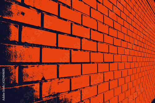 The texture of the wall with stonework of the correct rectangular shape. Bricks laid in rows fill the background.