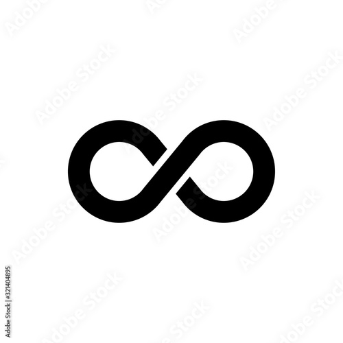 infinite icon design vector logo template EPS 10