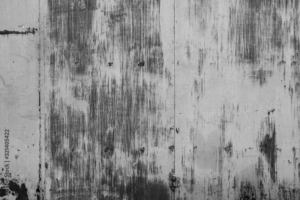 Fototapeta premium Old stainless steel and rust texture abstract background.